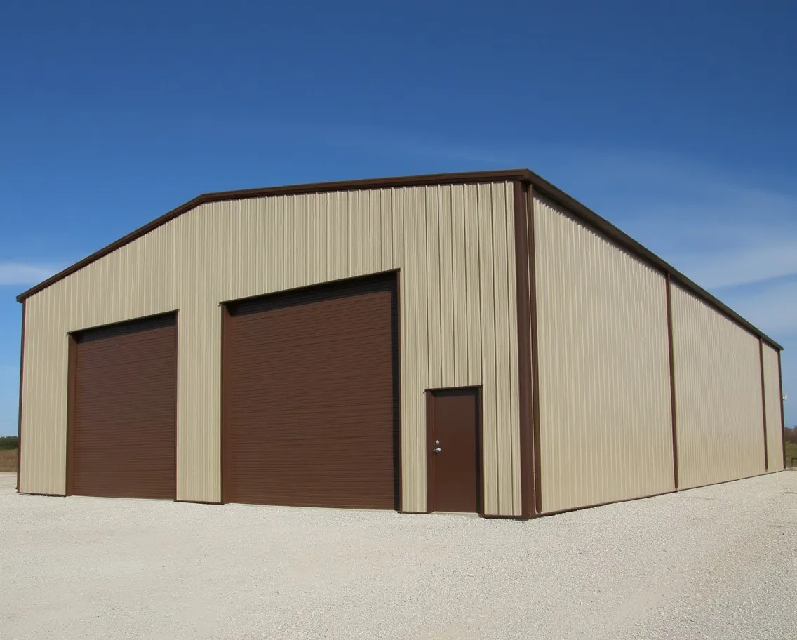 Автомойка из сэндвич-панелей 12х30х5.5 м